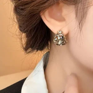 Crystal Cluster Earrings