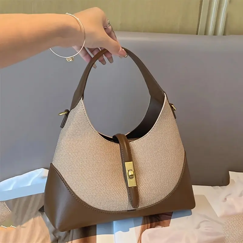 Woven Elegance Handbag - Image 4