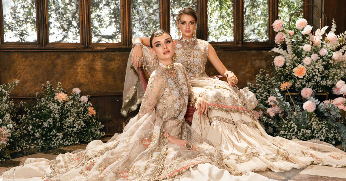 Maria B Luxury Wedding Suit - Image 2