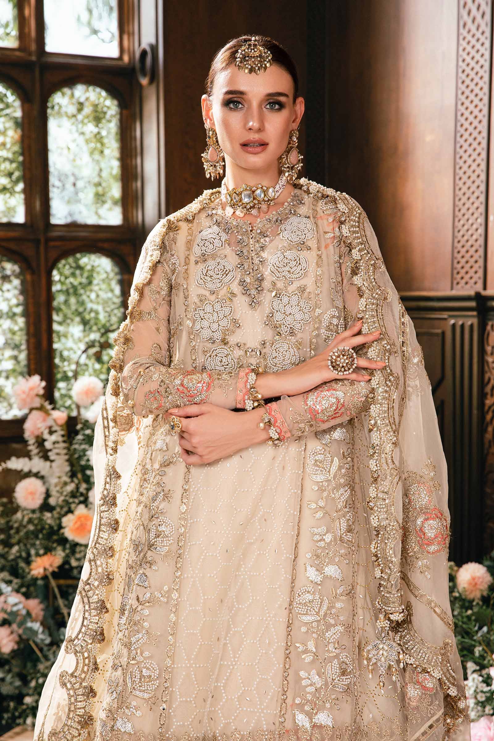 Maria B Luxury Wedding Suit - Image 8