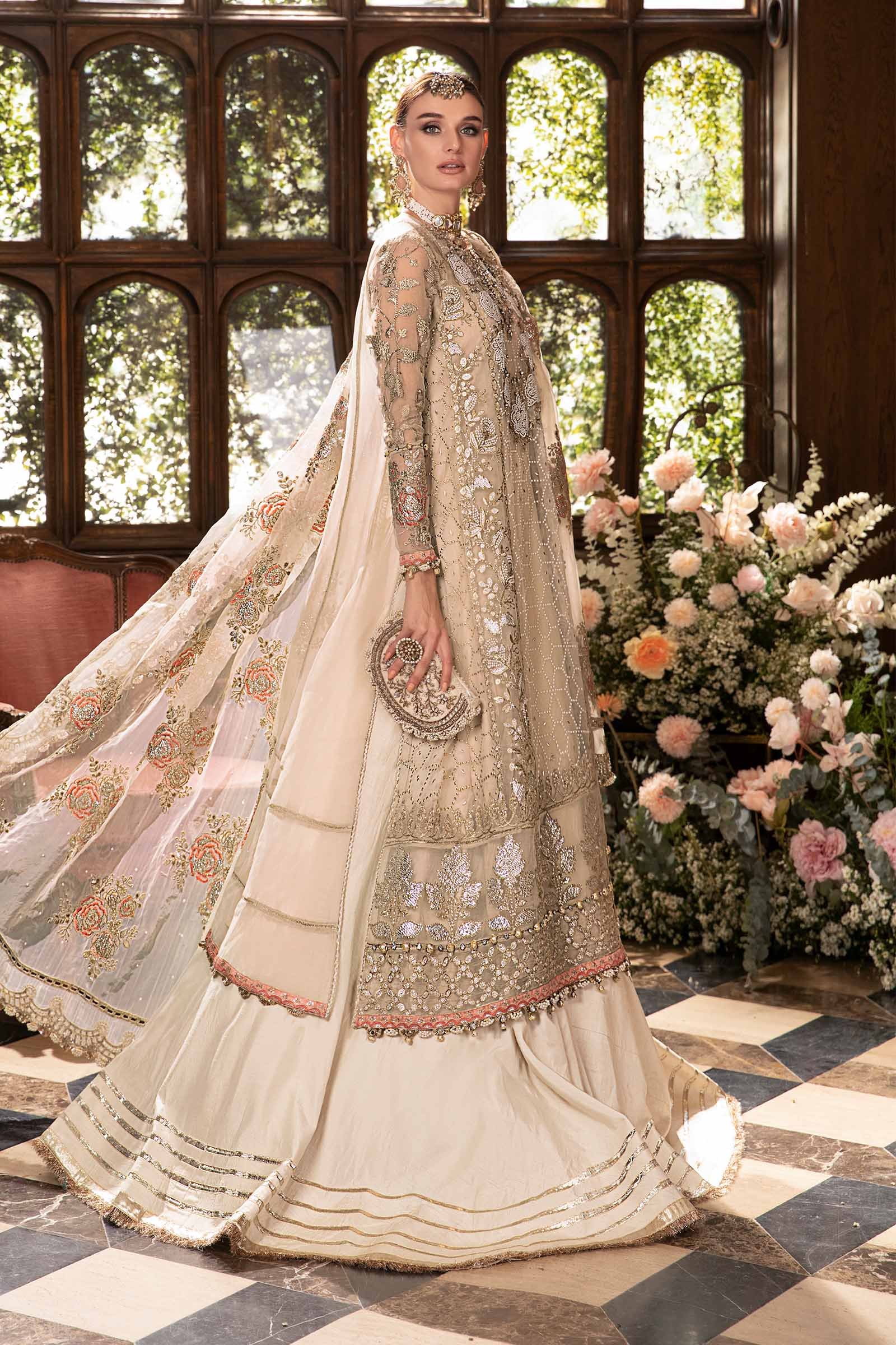 Maria B Luxury Wedding Suit - Image 6