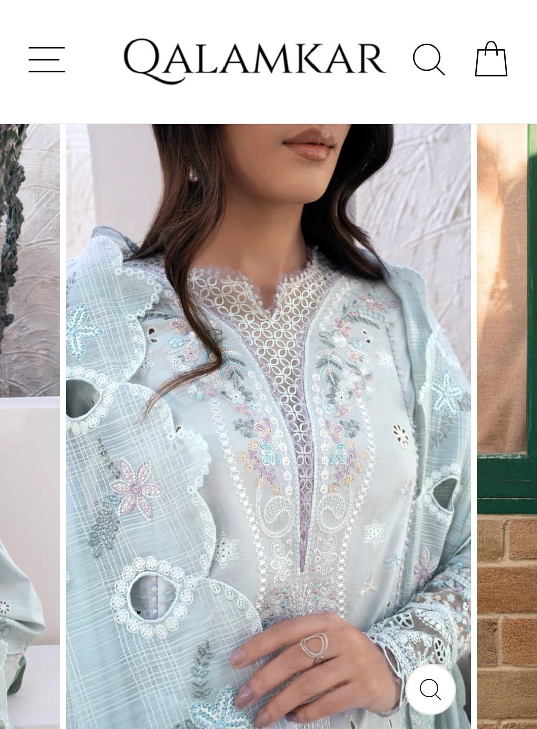 QALAMKAR Luxury Lawn Suit - Image 5